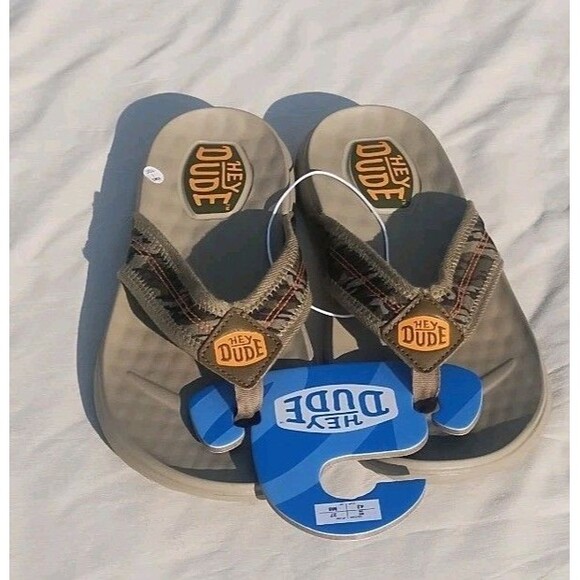 Hey Dude Mens Myers Flip Mossy Oak Size 10 NEW main image 5